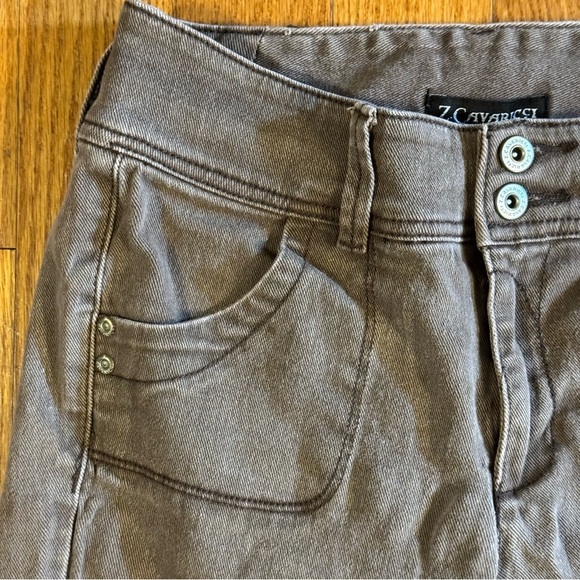 Z. Cavaricci Brown Capris Women’s Size 8 - Picture 4 of 5